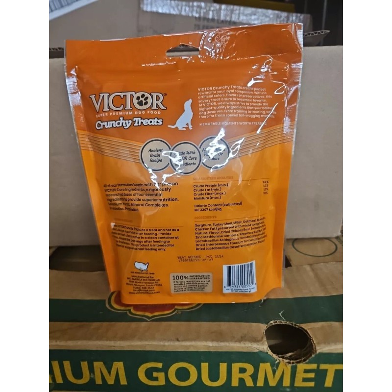 Dog Treats Crunchy Treats With Turkey Meal 8/24 Date