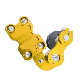 Adsspro Universal Motorcycle CNC Aluminum Chain Adjuster Tensioner Modified Accessories Regulator Alloy New Automatic Wheel Roller Tools For Motorbike Motocross Chopper ATV Dirt Bike