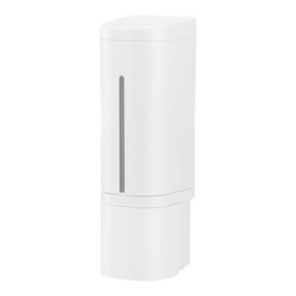 Richell 110036 Hover Magnetic Dispenser, 500 White, 1 Piece, Easy to Press, One-Handed, Magnet, Getting Out Underneath, Bath, Float, Storage, Refill, Plastic, Size: 2.6 x 3.1 x 8.7 inches (22 cm),