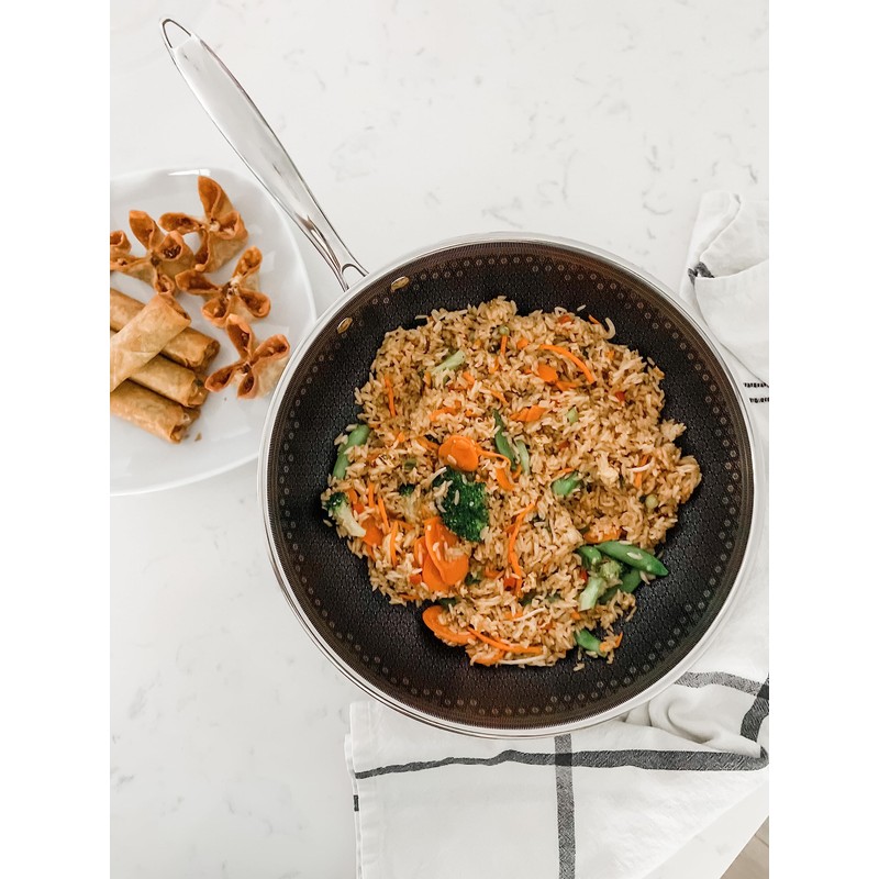 Black Cube CeramicQR Cookware Made in France Quick Release Wok,