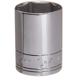 Sk Hand Tool LLC 48223 23MM 6 Point Standard Socket 1/2" Drive