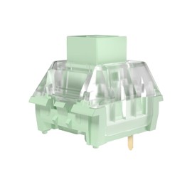 Mciepny Kailh Box Bamboo Clicky Keyboard Switch,3-pin 55gf RGB LED Waterproof Dustproof Pre-Lubricated Key Switches, for Mechanical Gaming Keyboard(Bamboo,45pcs)