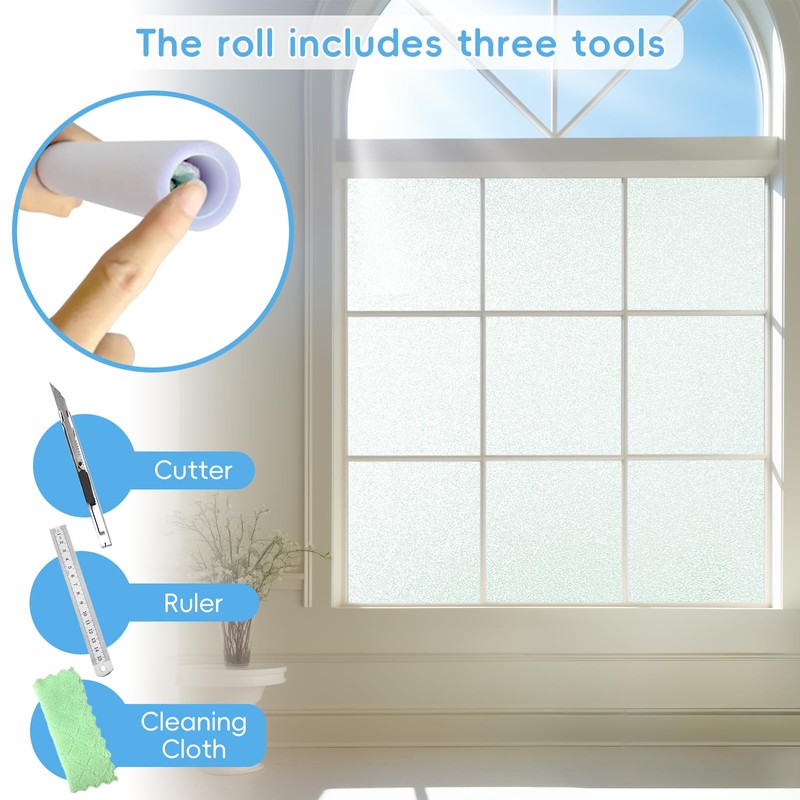 Qualsen Window Glass Privacy Film