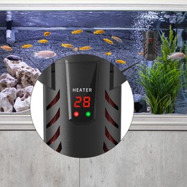 Aqua Fish Tank Thermosafe LED Digital Submersible Aquarium Water Heater 50W-200W, Energy-Efficient & Durable for Fish Tanks