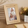 Zonon 6 x 4 Inch I Love My Grandma Photo