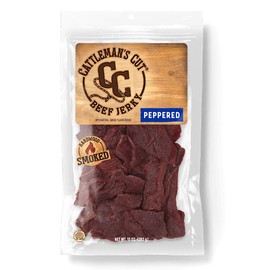 Cattleman's Cut Peppered Steakhouse Beef Jerky, 10 Ounce
