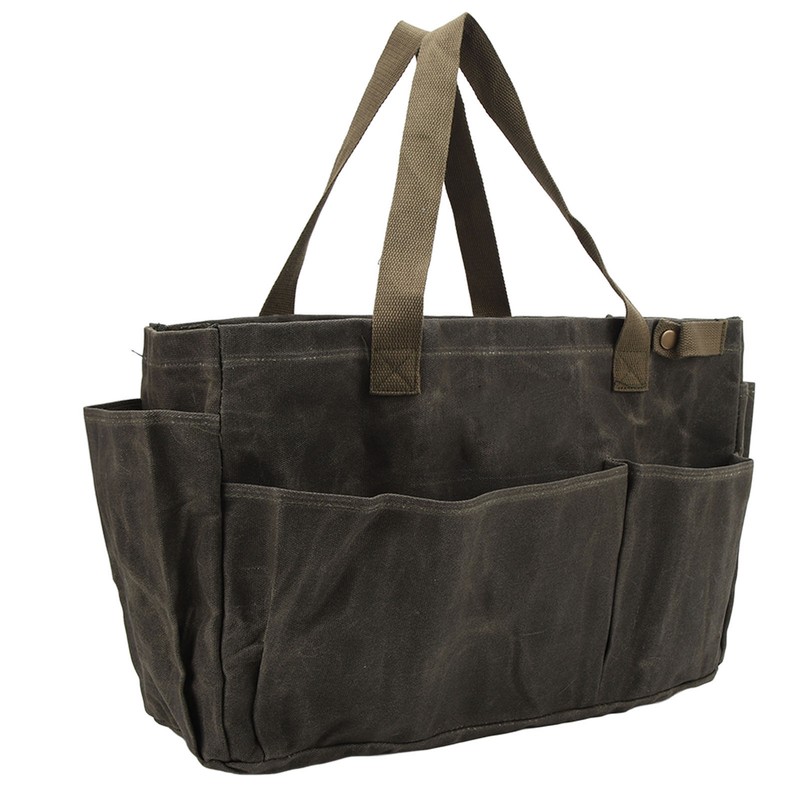 Canvas Pot Bag Waterproof Wearproof Large Capacity Comfortable Grip Canvas