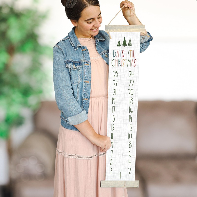 Simply Said, INC Hanging Canvas Christmas Advent Calendar - Days