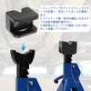 AQUILIVE Jack Pads, Jack Stands, Rubber Pads, Adapter, Universal Use,