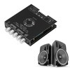Haofy Amplificador de Potencia ZK HT21, 2.1 Canales, 160W, Conectividad