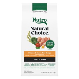 Nutro Natural Choice Adult Dry Dog Food, Chicken & Brown Rice Recipe, 5 lb. Bag