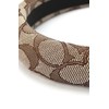 Coach Women's Signature c Headband, Oak, Oak