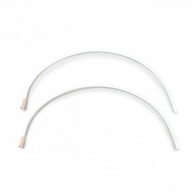 Prym 991,810 Bra Underwire, Steel, White, E120 Size, Pack of 2