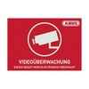 ABUS Surveillance ACC Warning Stickers Cctv Logo, 148 x 105