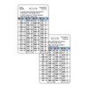 Age Calculation Chart Vertical Badge Card (Pack of 5)