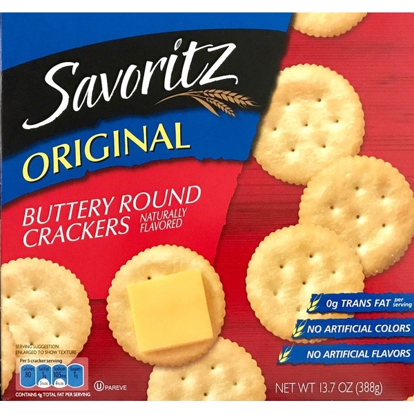 Savoritz Round Crackers (Original)