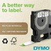 Dymo Rhino Industrial Labels Vinyl 19mm x 5.5m - White