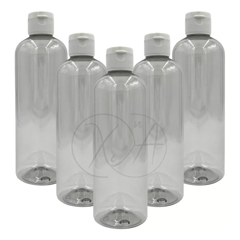Xena Envase Para Gel Antibacterial 500 Ml Boston Tapa Flip