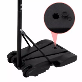 SEGAWE Portable Adjustable Basketball Hoop Mini Backboard Goal Sports Rim Youth Kid