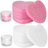 Esponjas faciales de limpieza 50 unidades reutilizables con forma de