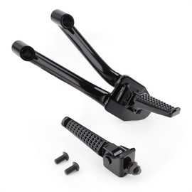 FIASRAC Rear Foot Pegs Footrests Passenger Compatible with Honda Rebel CMX 300 CMX 500 2017 2018 2019 2020 2022 2023 2024 2025
