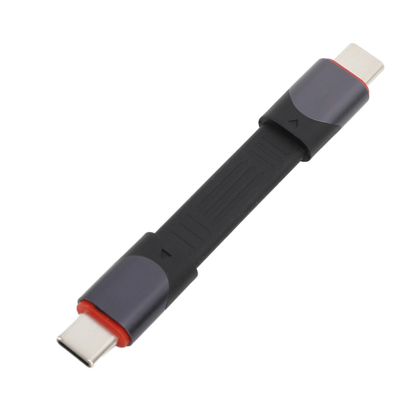 USB 4.0 Cable Fast Charging 40Gbps Flat Short PD60W Type