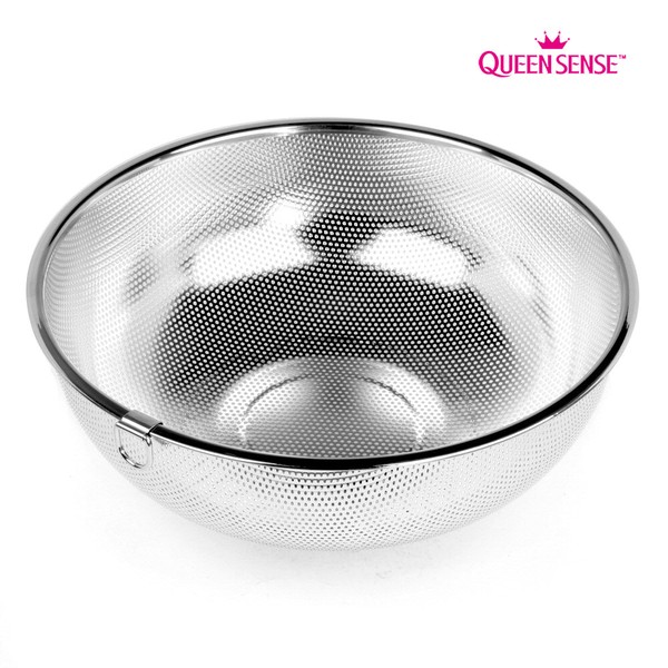 Queen Sense Domestic Stainless Vegetable Tray Punching Ball Stainless Steel