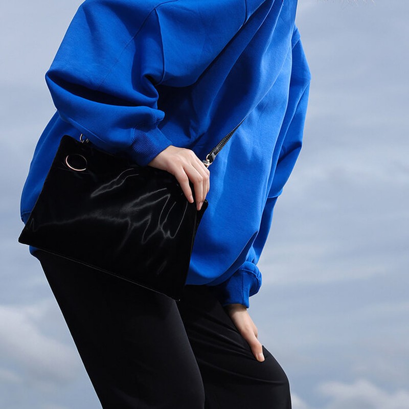 Electric Hand Warmer Pouch Foldable Pad with Shoulder Strap USB