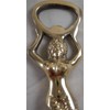 Solid Brass Mermaid Bottle Opener in Wooden Box with Inlaid