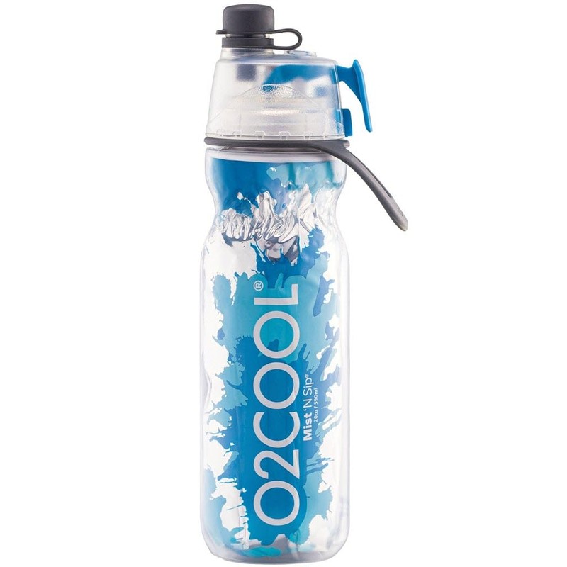O2COOL ArcticSqueeze Insulated Mist 'N Sip Squeeze Bottle 20 oz.,