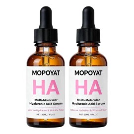 2pcs Ácido Hialurónico Multimolecular Sérum 30ml Todo Tipo De Piel Día/noche
