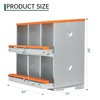 Metal Chicken Nesting Boxes, Two-Tier Chicken Egg Laying Box with