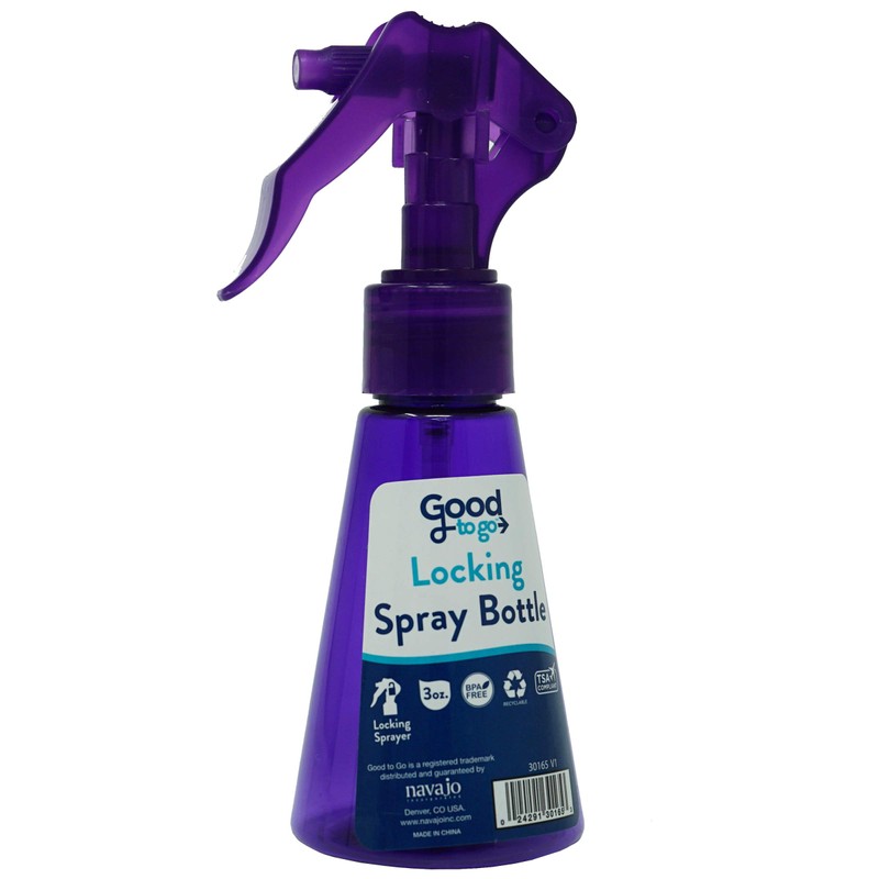 Handy Solutions Good To Go Locking Spray Bottle, 3 Ounce