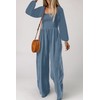 Happy Sailed Women's Jumpsuits, Rompers & Overalls High Waisted Long