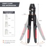 iCrimp Wire Rope Crimping Tool Swager Crimper Fishing Crimping Tool
