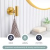 Angle Simple Bathroom Towel Hook, SUS304 Stainless Steel Bath Towel