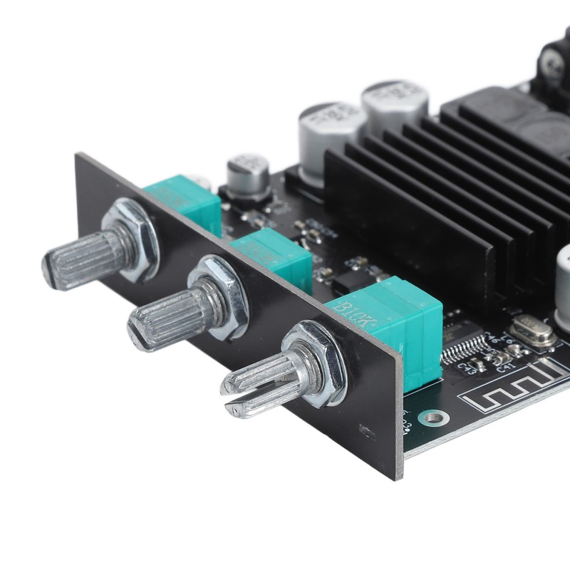 2x100W Amplifier Board HIFI with Treble Bass Control TPA3116D2 DC12‑24V