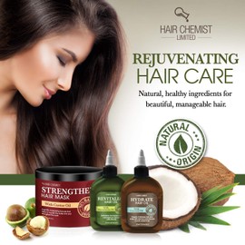 Hair Chemist Solutions Restore Hemp Hair Mask 1 oz. & Bonus Hair Oil Packet