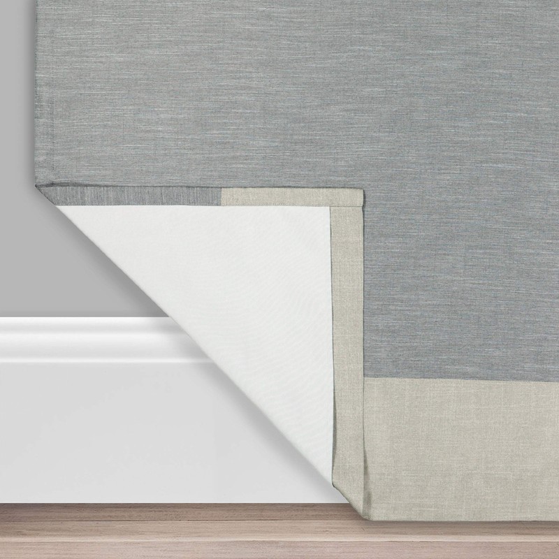 Eclipse Monty Grommet Top Curtains for Bedroom, Single Panel, 50"