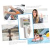 GANAZONO Swimming Pool Ph Tester Water Quality Tester Screen for