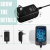 SLLEA AC/DC Adapter Replacement for RadioShack PRO-2018 VHF/UHF/Aircraft Radio Scanner