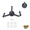 WESOLO Electric Guitar Wall Hanger Ukulele Wall Mount Slatwall Horizontal