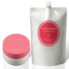 Love Cosmetics Pueraria Extra Herbal Gel, 5.3 oz (150 g) & Herbal Gel, Large Capacity, 0.3 gal (1 L), Bust Care, Gel, Breastfeeding, Moisturizing