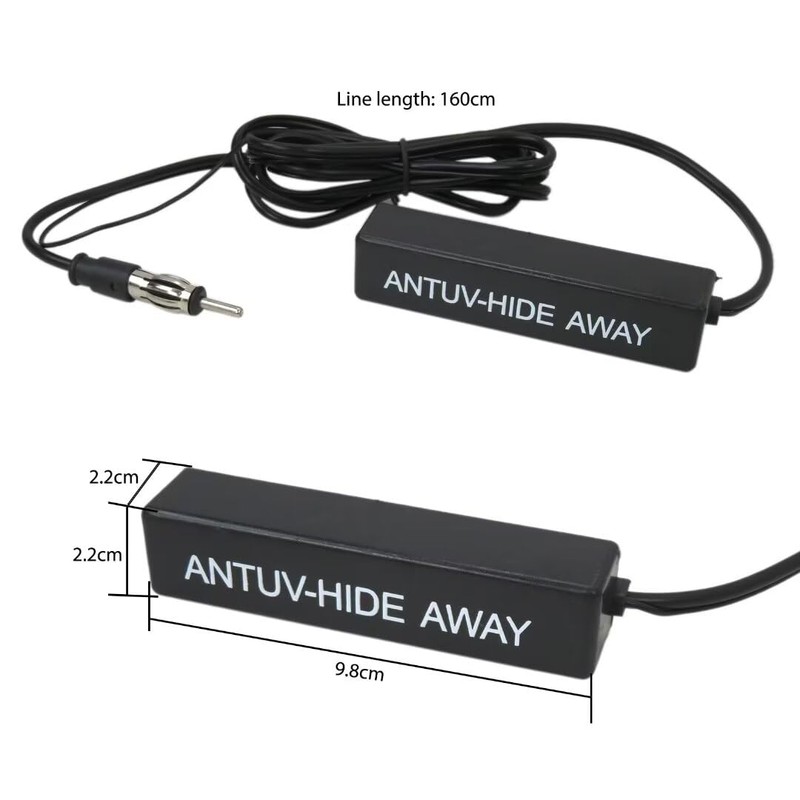 INGQI Car Antenna AM/FM Broadcast Radio Antenna 12V Waterproof Universal