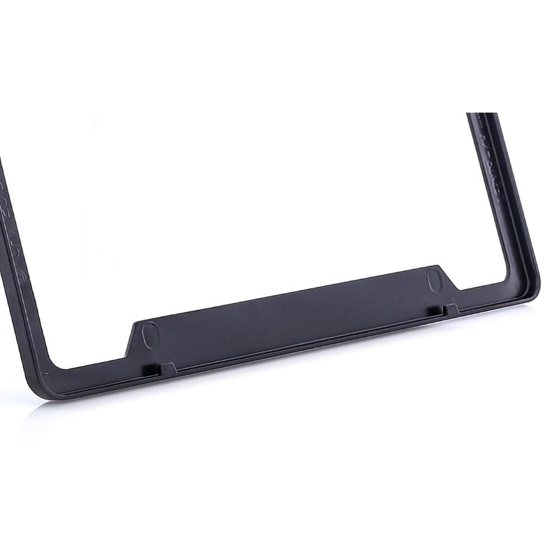 Ford Oval Black & Chrome 3D Badge Black Coated Metal