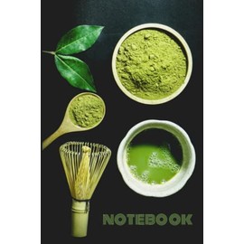Holly Matcha Notebook: Cute Notebook for Matcha Lovers - College Ruled 6x9in - 120 Pages Notebook