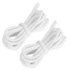 2pcs Candle Wicks Good Oil Absorbency Combustion Durable Braid Cotton