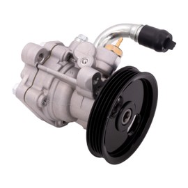 LuluViolen Power Steering Pump with Pulley Compatible with Kia Sorento EX LX 2003 2004 2005 2006 V6 3.5L Replace # 21-5424, 21-5393