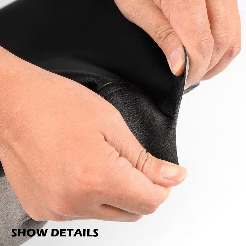 PIT66 Center Console Armrest Lid Cover Black, Compatible with 2008