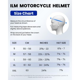 ILM Vintage Full Face Modular Motorcycle Helmet for Adults Men ATV UTV Snowmobile with 180° Reversible Chin Guard DOT Model-B707(Matte Gray, M)